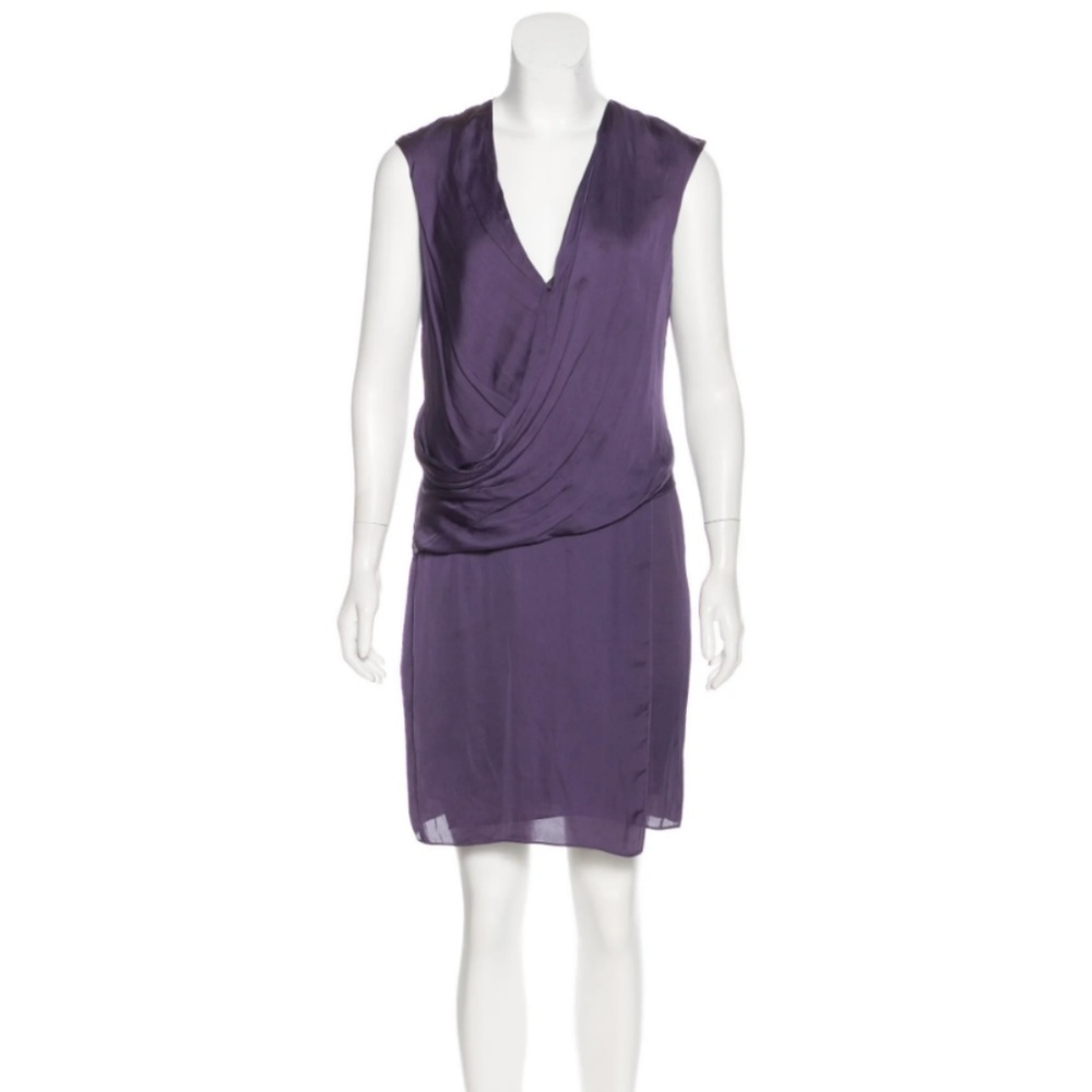Helmut Lang Sleeveless Draped Dress